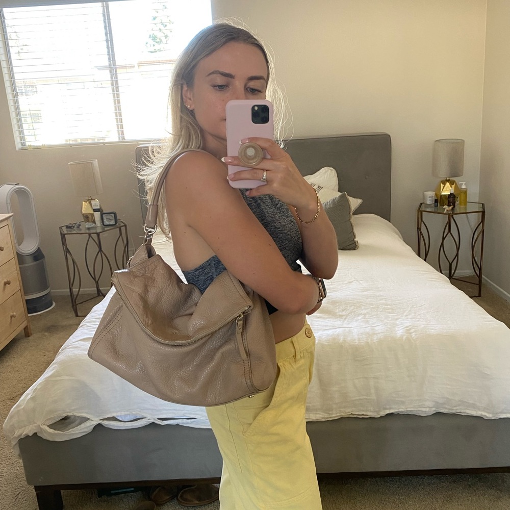 Kate Spade Slumpy Tan Shoulder Bag